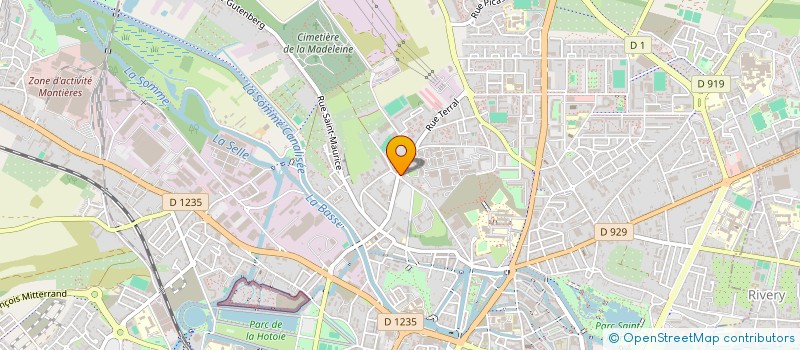 localisation de l'entreprise ASSOCIATION PICARDE POUR L ENSEIGNEMENT LA RECHERCHE ET LE DEVELOPPEMENT EN CHIRURGIE CARDIAQUE à AMIENS