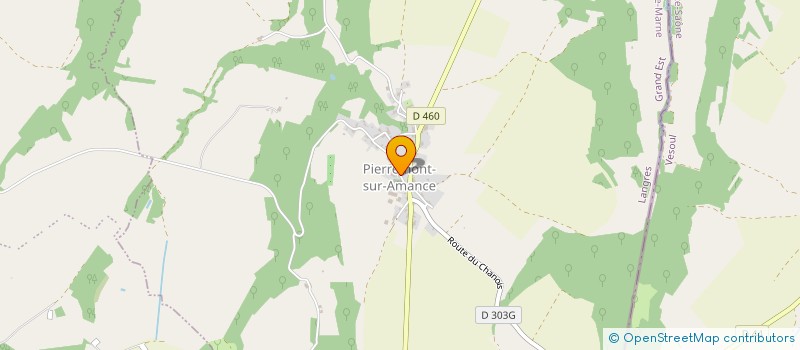 localisation de l'entreprise ASSOCIATION PIERREMONTAISE DES LOISIRS à PIERREMONT-SUR-AMANCE