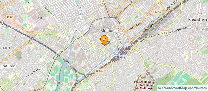 localisation de l'entreprise ASSOCIATION PIERRES DE LUMIERE  MULHOUSE