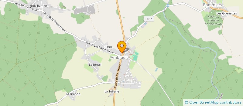 localisation de l'entreprise ASSOCIATION PIERRES VIVANTES à SAINT-AOUT