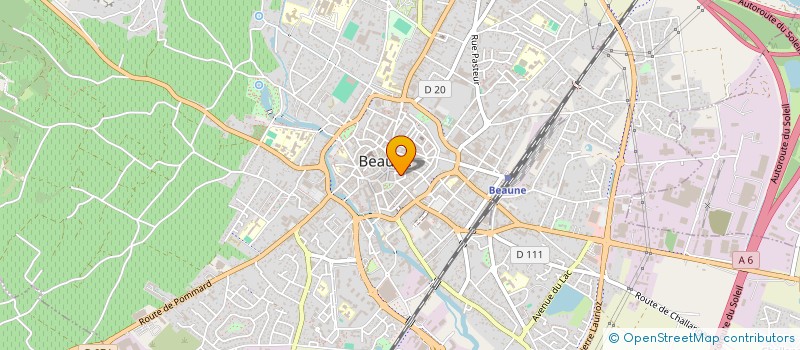 localisation de l'entreprise ASSOCIATION PIETON ROI à BEAUNE