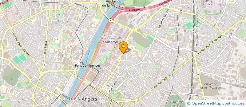 localisation de l'entreprise ASSOCIATION PIGEONNEAU DE FRANCE à ANGERS