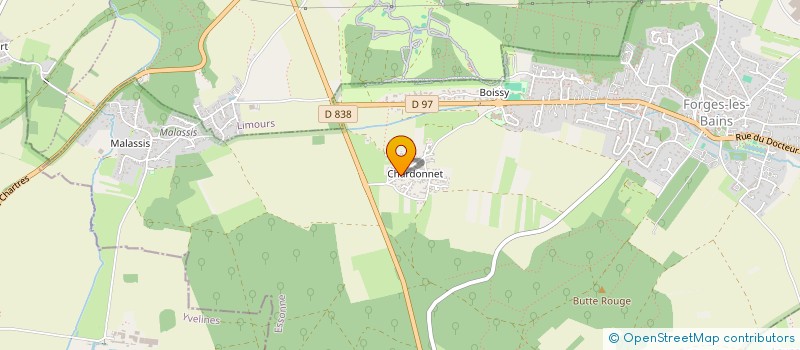 localisation de l'entreprise ASSOCIATION PILATES DES THERMES  FORGES-LES-BAINS