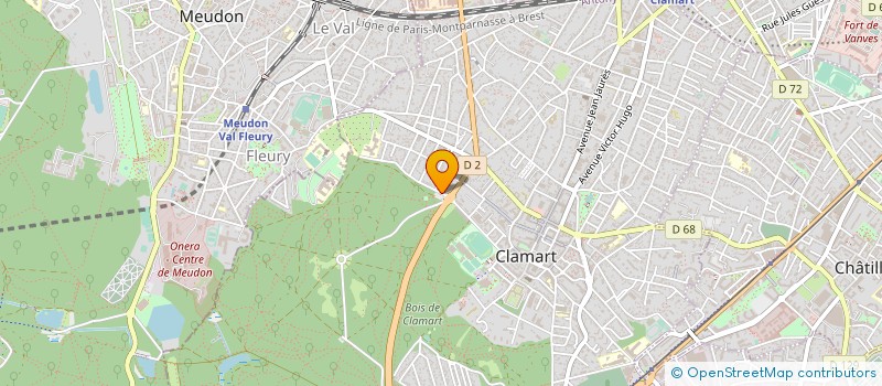 localisation de l'entreprise ASSOCIATION PILOTIN à CLAMART