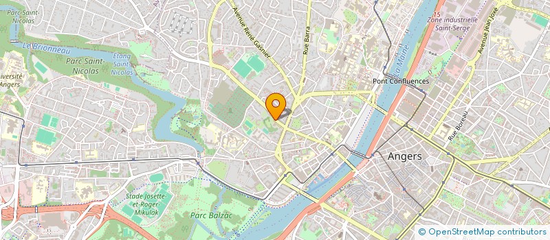 localisation de l'entreprise ASSOCIATION PIMES PROJET IMMOBILIER MISSION EVANGILE SERVICES à ANGERS