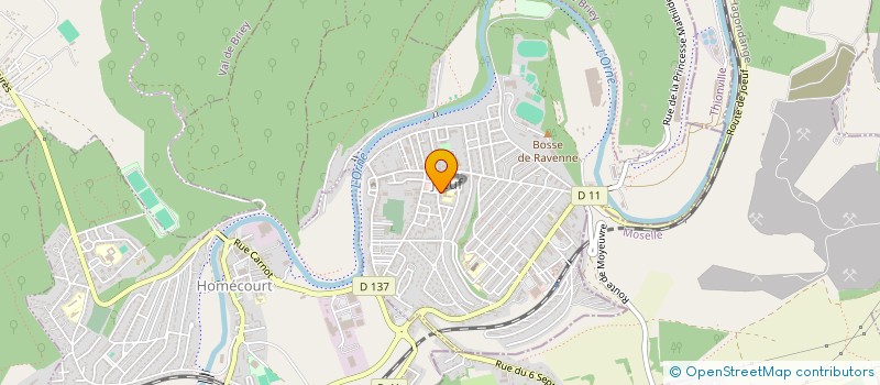 localisation de l'entreprise ASSOCIATION PIMMS DU PAYS DE L'ORNE  JUF