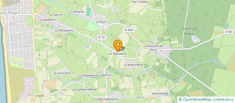 localisation de l'entreprise ASSOCIATION PIROU ANIMATION  PIROU