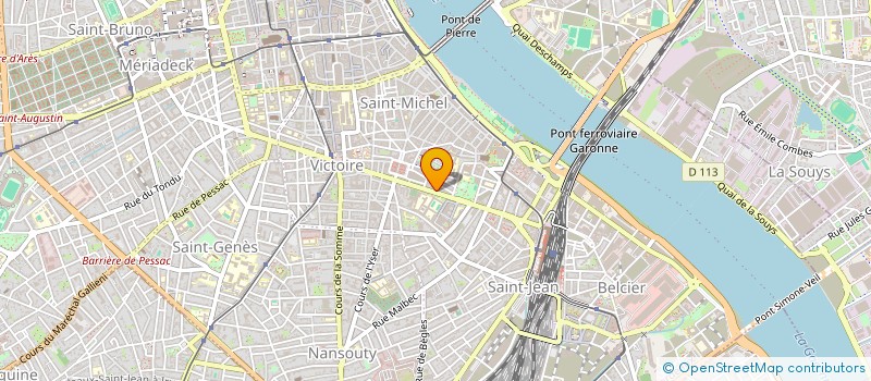 localisation de l'entreprise ASSOCIATION PITCHOUN' à BORDEAUX