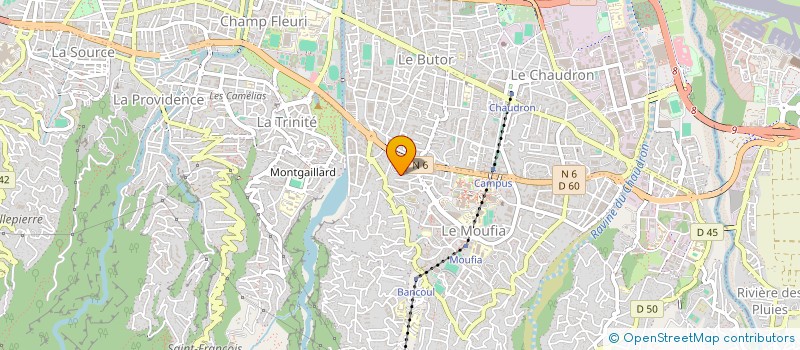 localisation de l'entreprise ASSOCIATION PITON TRIANGLE à SAINT-DENIS