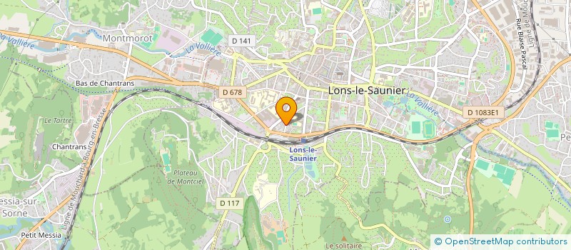 localisation de l'entreprise ASSOCIATION PLAISIR DE LA MUSIQUE à LONS-LE-SAUNIER