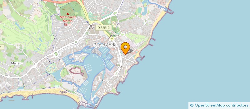 localisation de l'entreprise ASSOCIATION PLANETE GAIA  AGDE