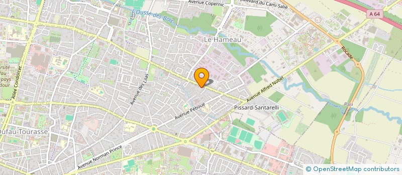 localisation de l'entreprise ASSOCIATION PLANETE SOLIDAIRE à PAU