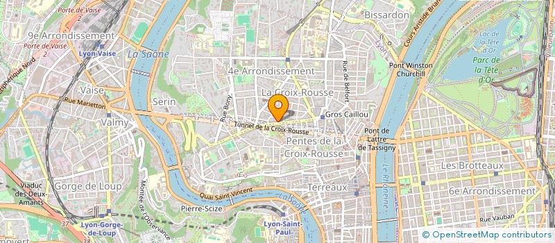 localisation de l'entreprise ASSOCIATION PLATEFORME D'ACCUEIL DURGENCE ET DE SEJOURS EDUCATIFS à LYON