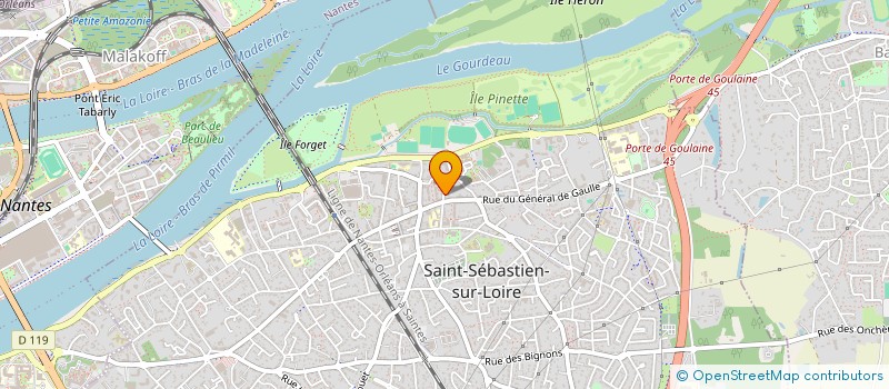 localisation de l'entreprise ASSOCIATION PLAY D EAU LA CIE à SAINT-SEBASTIEN-SUR-LOIRE