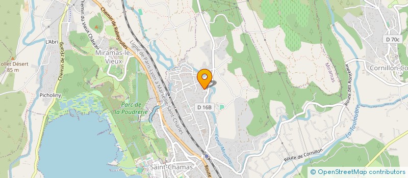 localisation de l'entreprise ASSOCIATION PLEIADES à CORNILLON-CONFOUX