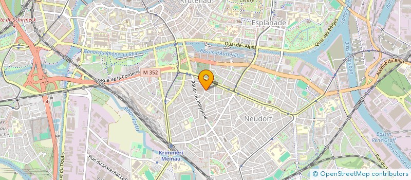 localisation de l'entreprise ASSOCIATION PLEIN AIR AUX 3 COLLINES à STRASBOURG