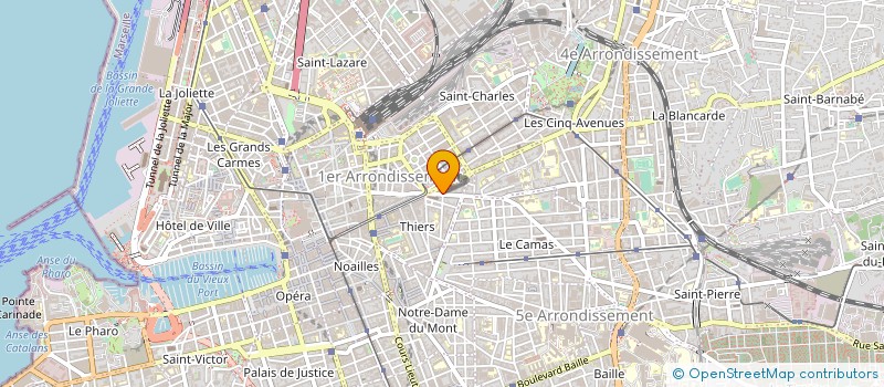 localisation de l'entreprise ASSOCIATION PLEIN SUD EST à MARSEILLE