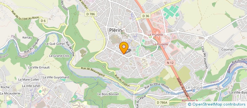 localisation de l'entreprise ASSOCIATION PLERINAISE DE YOGA à PLERIN