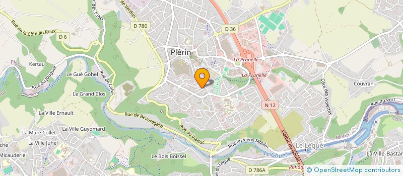 localisation de l'entreprise ASSOCIATION PLERINAISE LA VOIE DU TAO à PLERIN