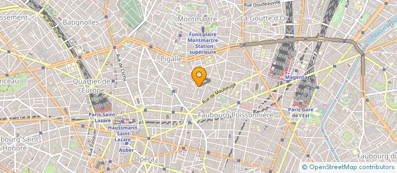 localisation de l'entreprise ASSOCIATION PLUME BLEUE  PARIS