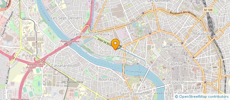 localisation de l'entreprise ASSOCIATION PLURIEL - LE - S à TOULOUSE