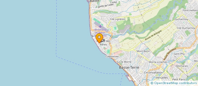 localisation de l'entreprise ASSOCIATION PLURIELS à BASSE-TERRE
