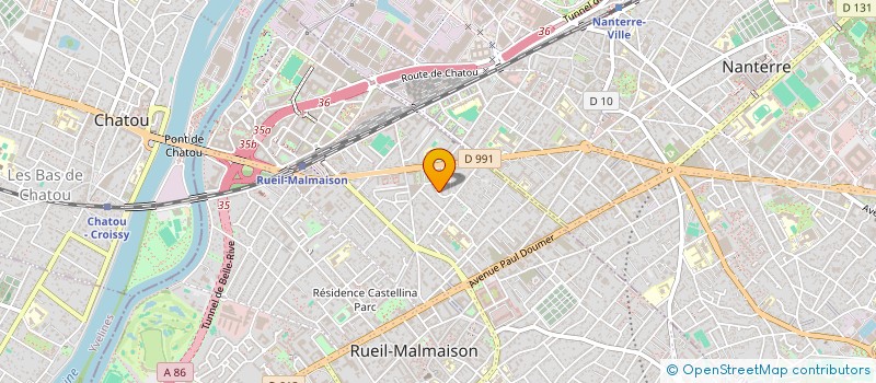 localisation de l'entreprise ASSOCIATION PLUS COLLECTIF à RUEIL-MALMAISON