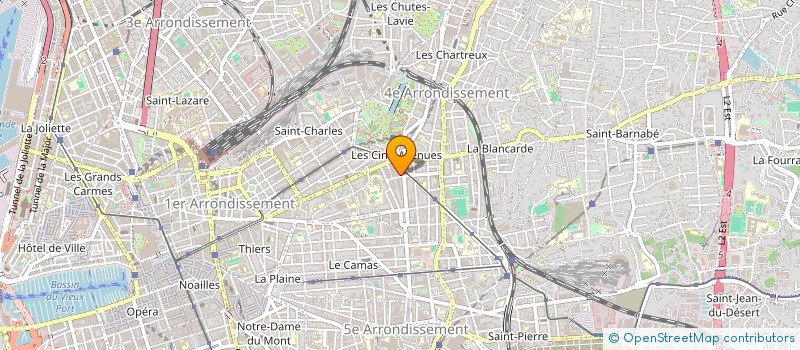 localisation de l'entreprise ASSOCIATION PLUS FACILE LA VIE  MONTSALIER