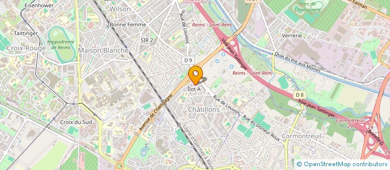 localisation de l'entreprise ASSOCIATION PLUS SIZE FRANCE  REIMS