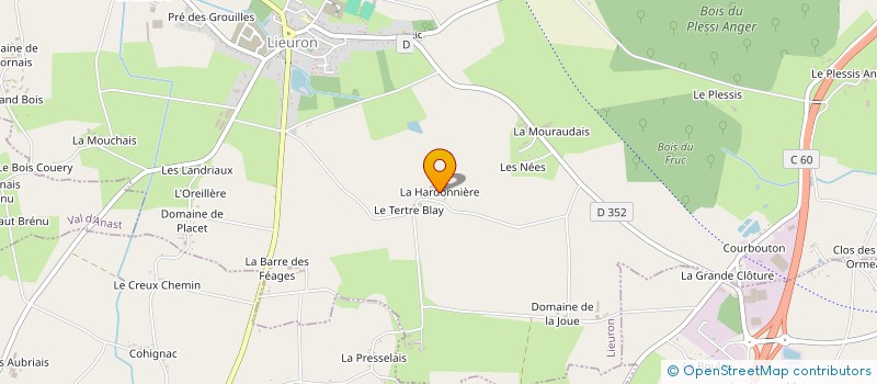 localisation de l'entreprise ASSOCIATION PMS  LA CAMBE