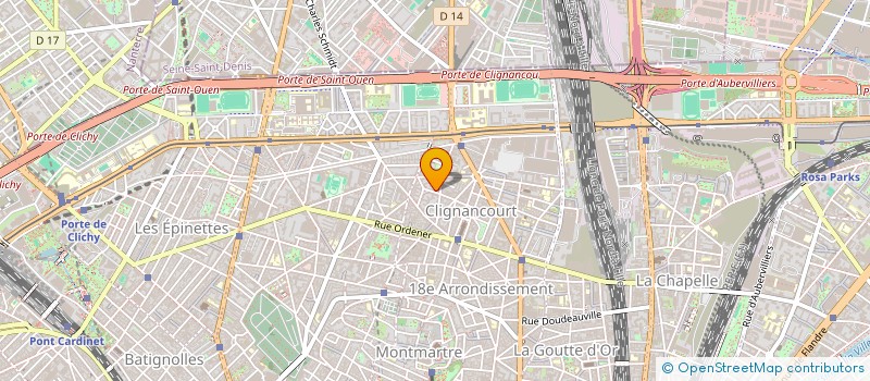 localisation de l'entreprise ASSOCIATION POB à PARIS