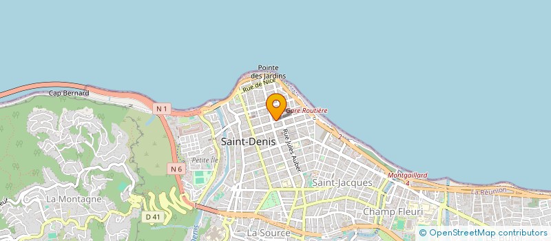 localisation de l'entreprise ASSOCIATION POCK à SAINT-DENIS