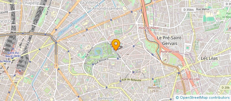 localisation de l'entreprise ASSOCIATION POETIQUEMENT A PARIS  PARIS