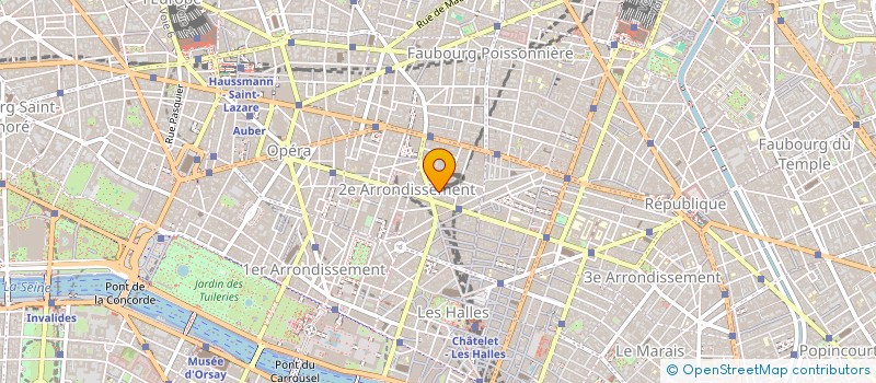 localisation de l'entreprise ASSOCIATION POINT DE CHUTE  PARIS