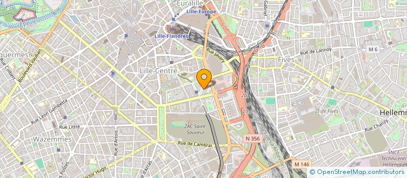 localisation de l'entreprise ASSOCIATION POINT DENTAIRE à LILLE