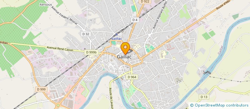 localisation de l'entreprise ASSOCIATION POKA  GAILLAC