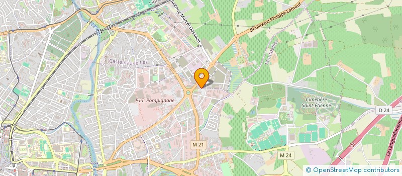 localisation de l'entreprise ASSOCIATION POLE MONDIAL DE COMPETITIVITE EAU à MONTPELLIER