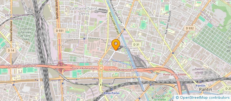 localisation de l'entreprise ASSOCIATION POLE SANTE DU MILLENAIRE à AUBERVILLIERS