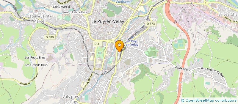 localisation de l'entreprise ASSOCIATION POLICHINELLE à LE PUY-EN-VELAY