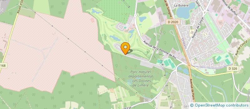 localisation de l'entreprise ASSOCIATION POLYKYSTOSE FRANCE  SACLAY