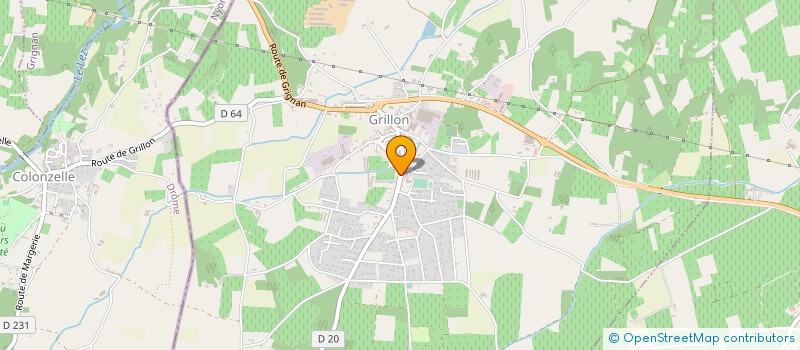 localisation de l'entreprise ASSOCIATION POMME D API à GRILLON