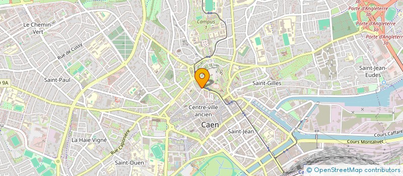 localisation de l'entreprise ASSOCIATION POMMEAU TEURGOULE DEBARQUEMENT à CAEN