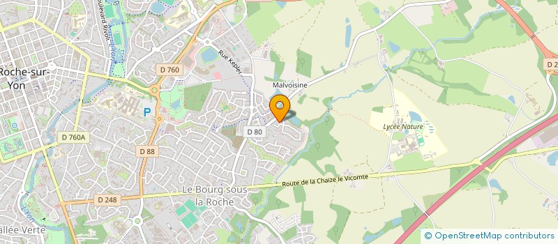 localisation de l'entreprise ASSOCIATION PONEY FUTE à ROCHE SUR YON (LA)