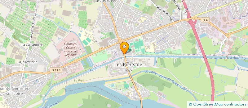 localisation de l'entreprise ASSOCIATION PONG à LES PONTS-DE-CE