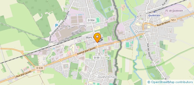 localisation de l'entreprise ASSOCIATION POPULAIRE DU BLANC MISSERON  QUIEVRECHAIN