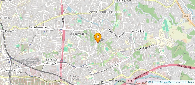 localisation de l'entreprise ASSOCIATION POQUELINE ET CIE à MARSEILLE