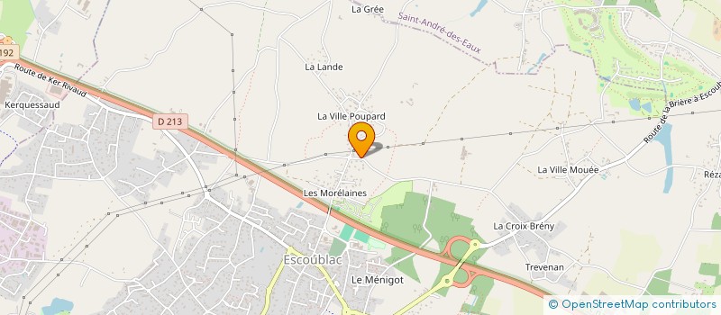 localisation de l'entreprise ASSOCIATION PORNICHETINE POUR LA PROMOTION DU VOLLEY-BALL  SAINT-NAZAIRE