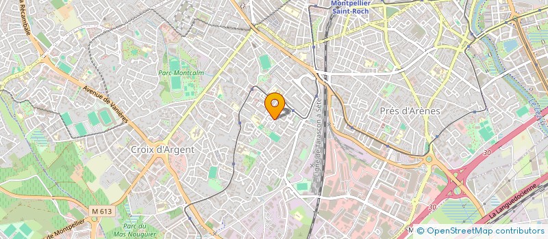 localisation de l'entreprise ASSOCIATION PORTAIL D'OC à MONTPELLIER