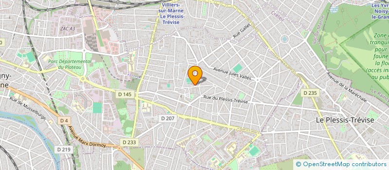 localisation de l'entreprise ASSOCIATION PORTUGAIS ACADEMICA CHAMPIGNY à CHAMPIGNY-SUR-MARNE