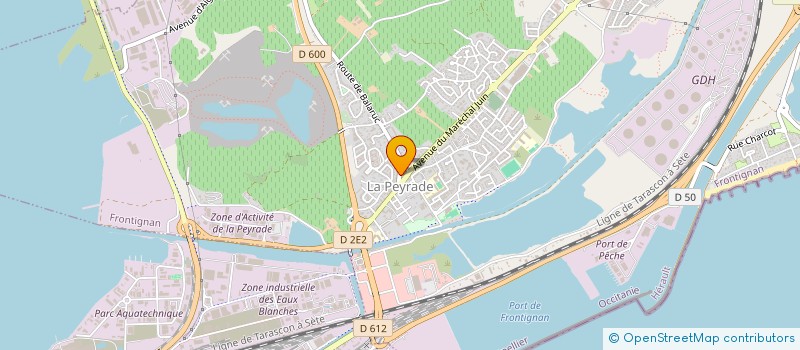 localisation de l'entreprise ASSOCIATION PORTUGAISE CULTURELLE DE FRONTIGNAN à FRONTIGNAN